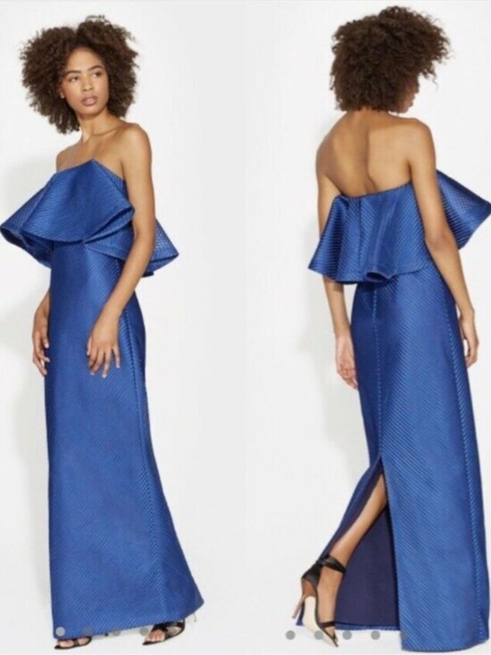 Halston Heritage Dresses & Skirts - HALSTON HERITAGE Strapless Mesh Dress 2073
